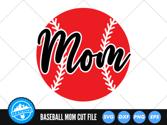Baseball Mom SVG Softball Mom SVG: A Stitch Test