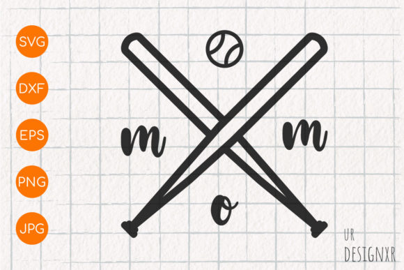 Crossed Baseball Bat Mom SVG: A Designer’s Review