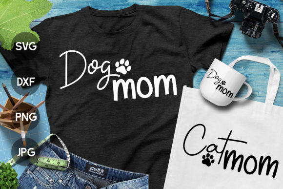 Dog Mom Cat Mom SVG Review: Embroidery & Sublimation