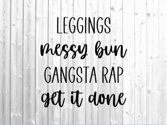 Leggings Messy Bun Svg: A Designer's Review